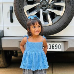 Little Blossom Crochet Dress